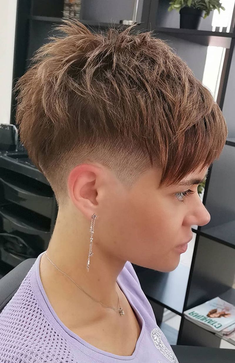 Textured Crown Pixie