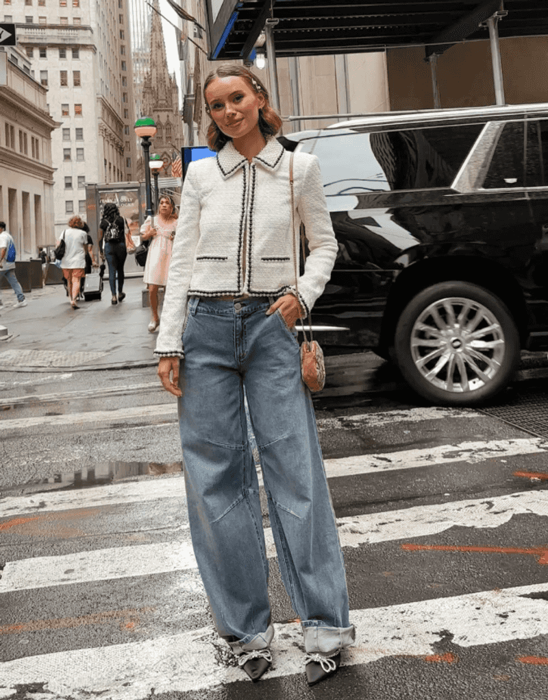 Trouser-Style Denim