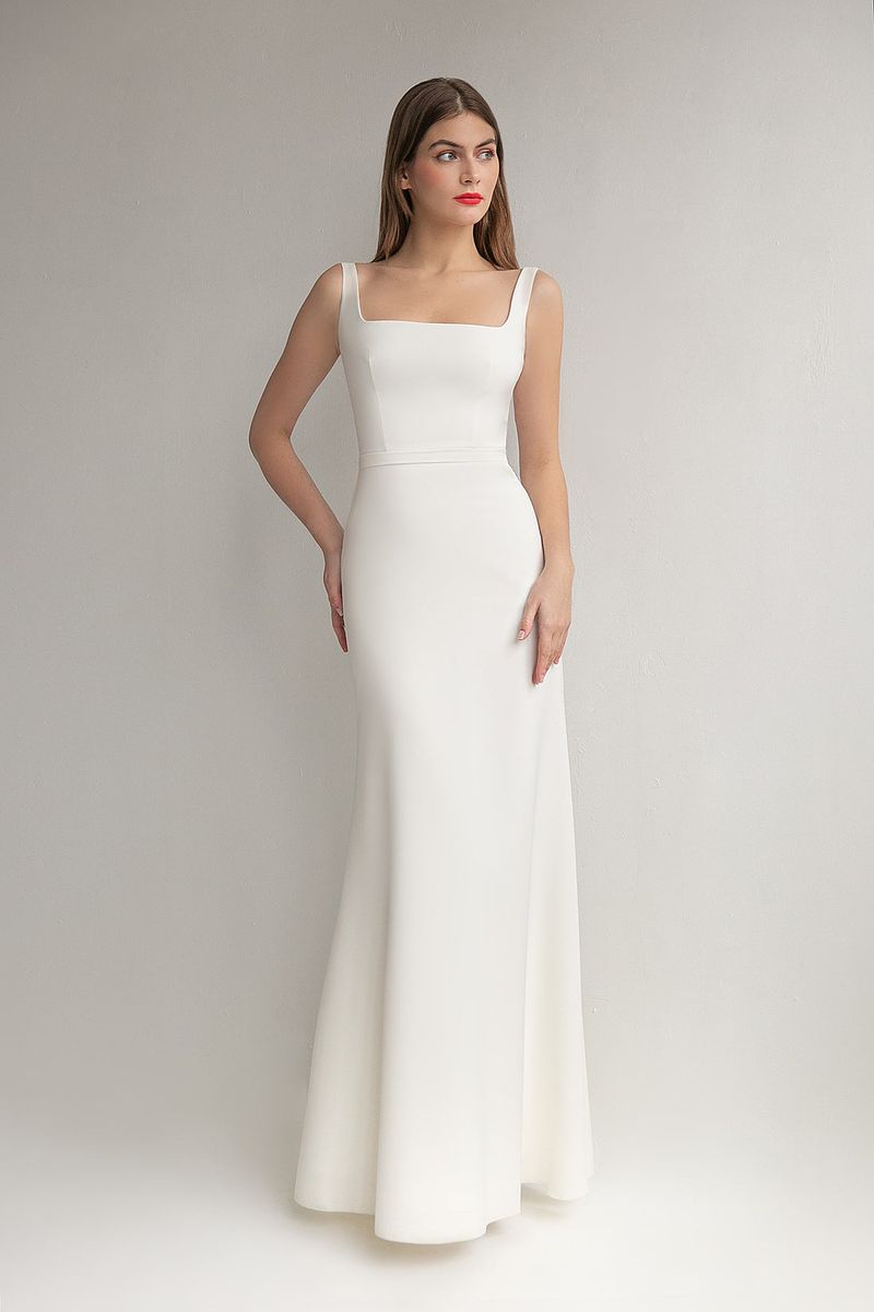 Minimalist Column Dress