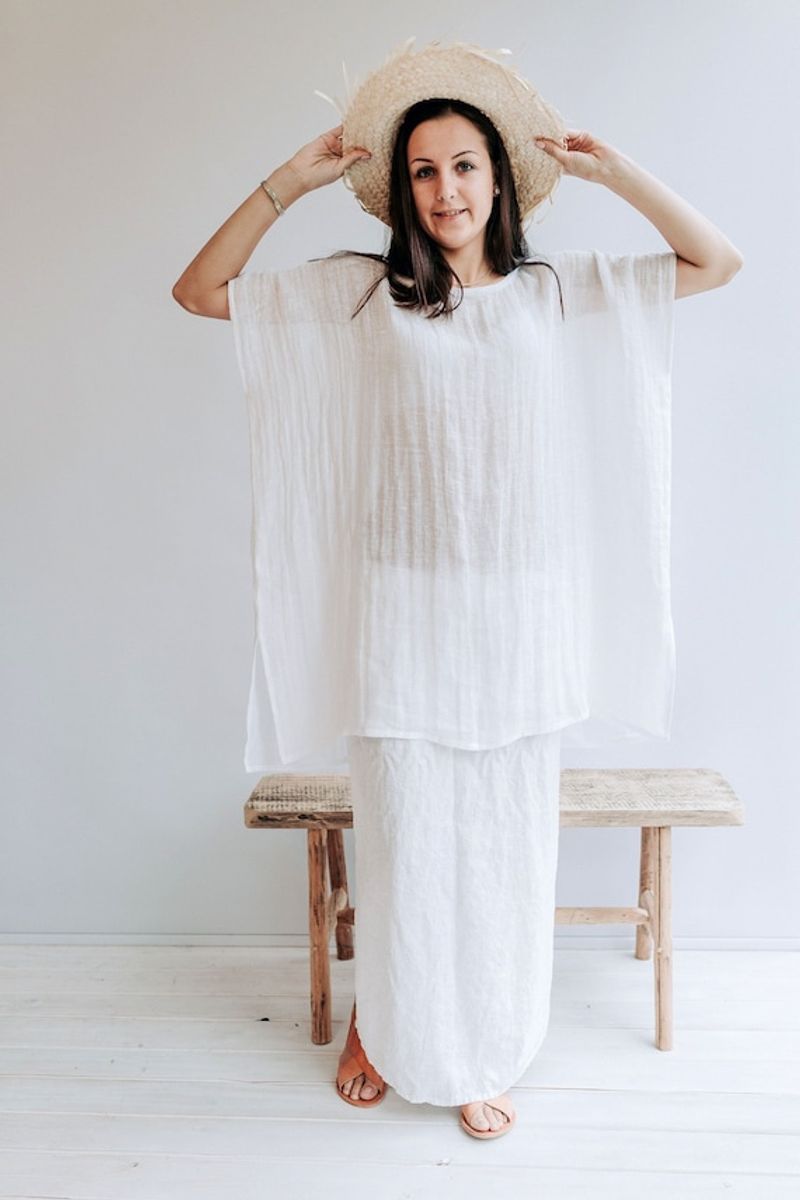 Pre-Washed Gauze Tunic