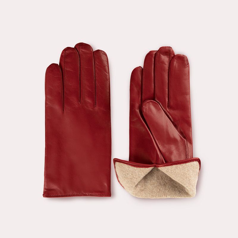 Oxblood Leather Gloves