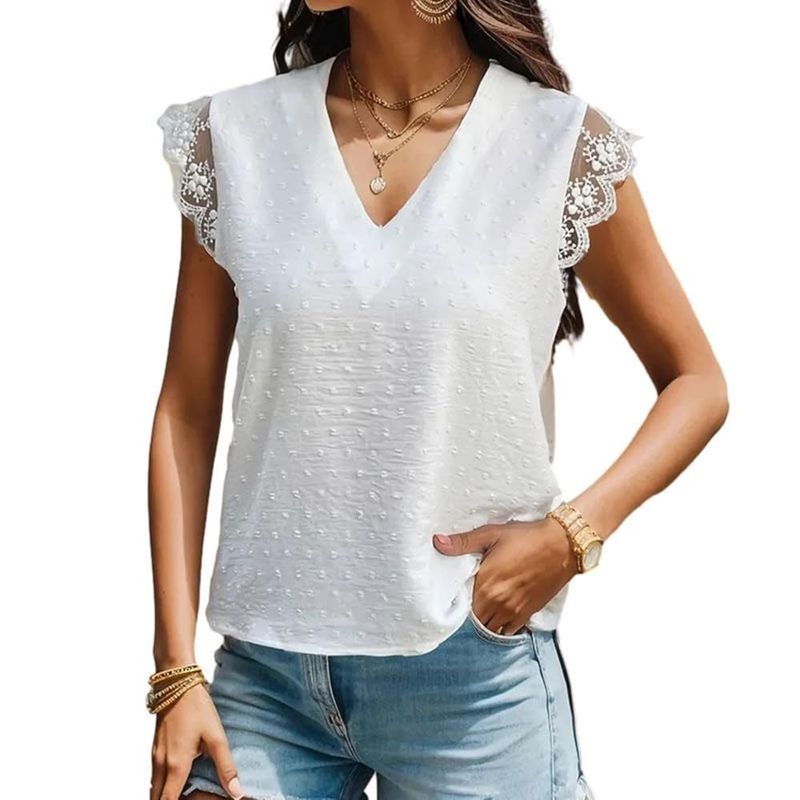 White Lace Blouse
