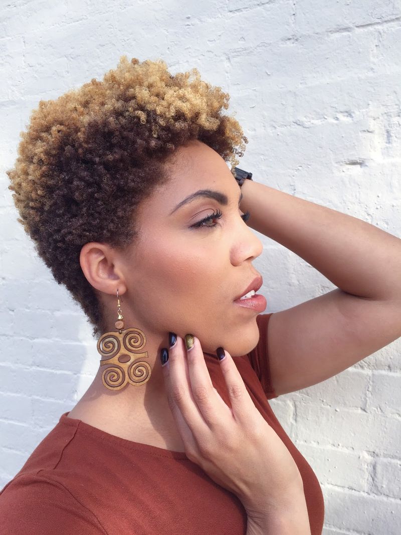 Tapered Cut with Defined Curls