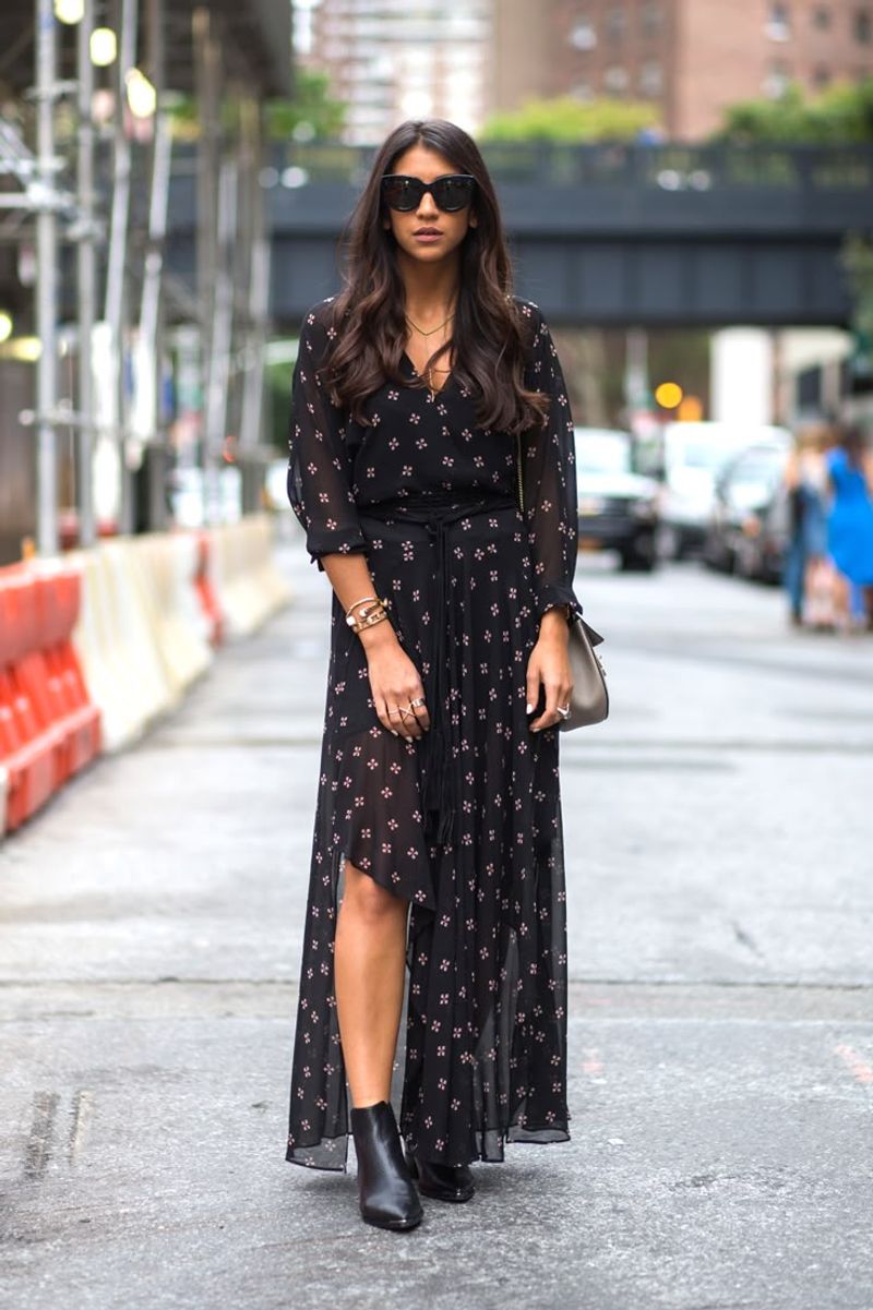 Ankle-Grazing Maxi Dresses