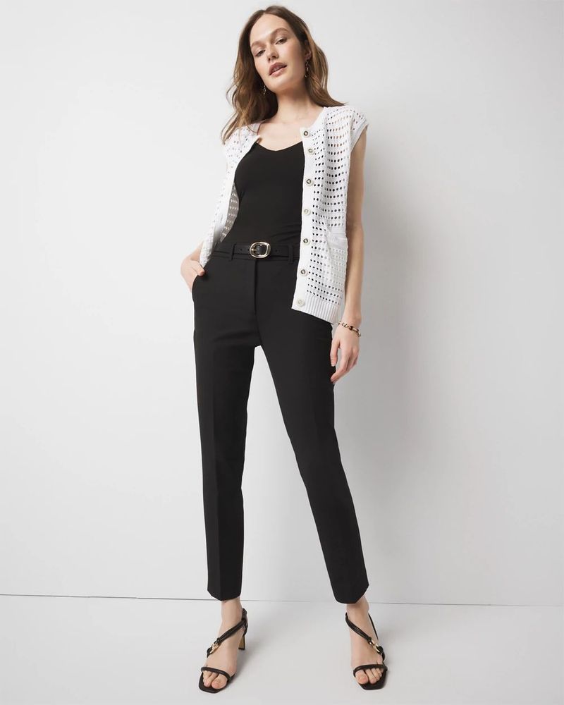 Slim Fit Ankle Pants