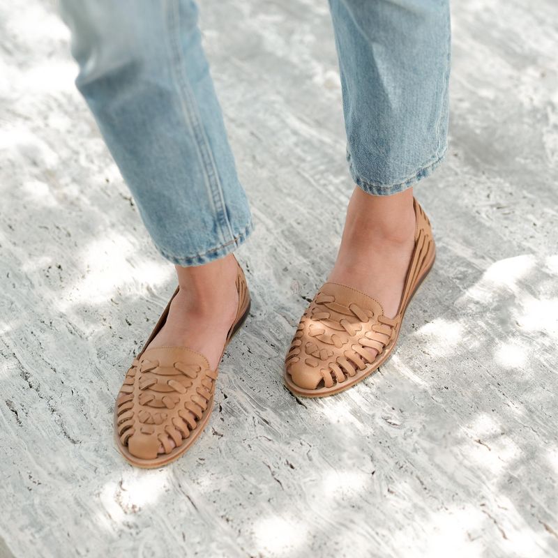 Braided Leather Huaraches
