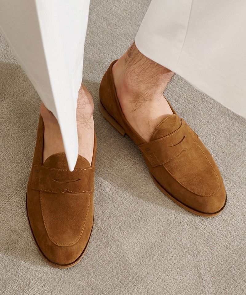 Suede Loafers