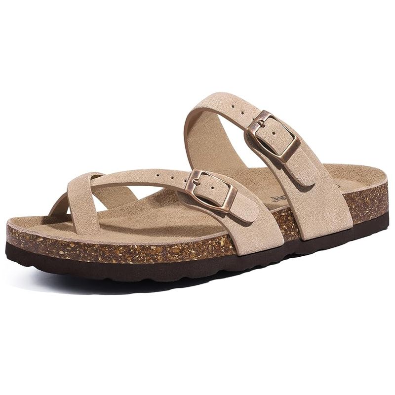 Cork-Soled Slides