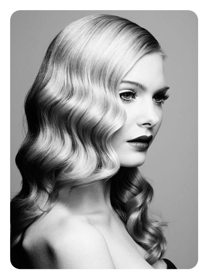 Glamorous Marcel Waves