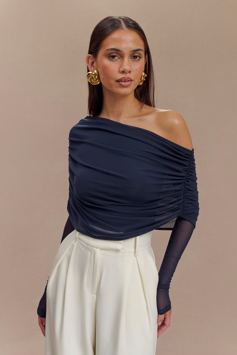 One-Shoulder Blouses