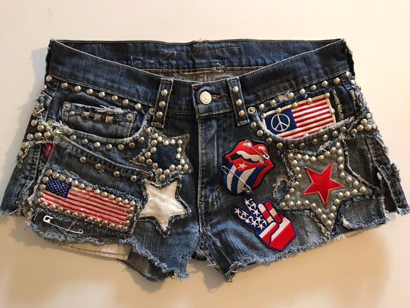 Denim Cutoffs with a Twist