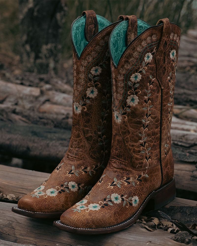 Embroidered Cowboy Boots