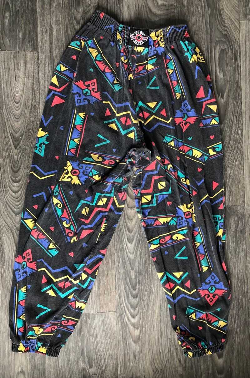 Parachute Pants That Swooshed When You Walked