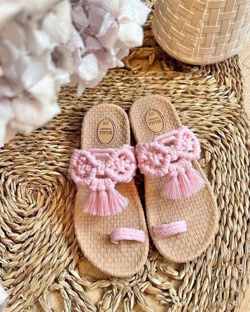 Macramé Rope Flats
