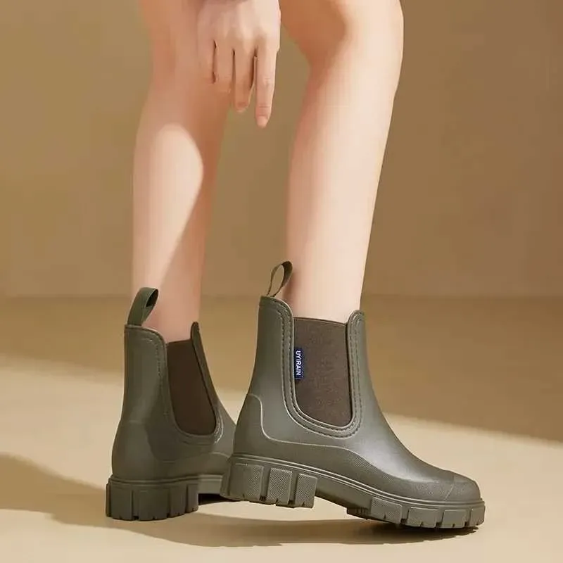 Rain-Ready Chelsea Boots