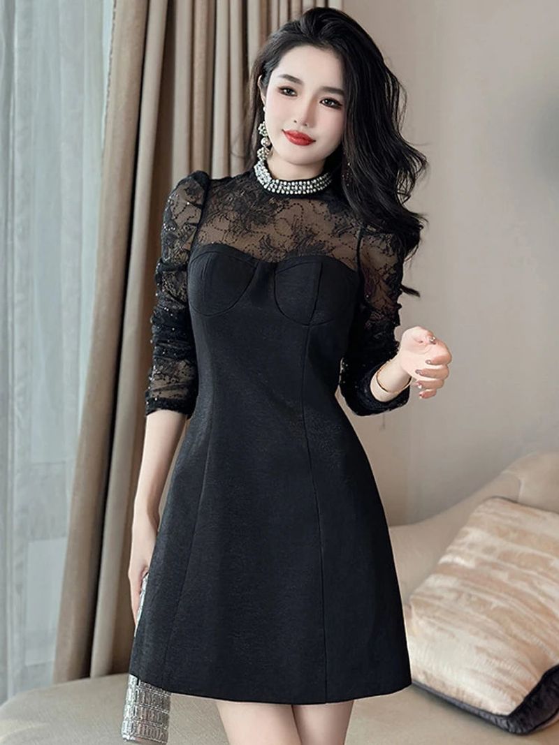Lace Overlay Illusion