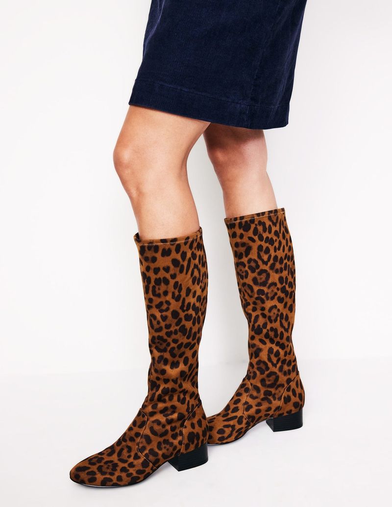 Stretch Fabric Boots
