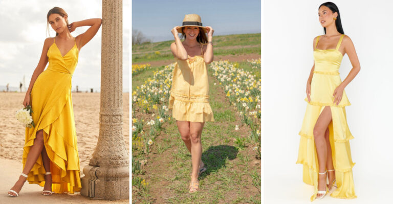 Shop These 16 Beautiful Dresses in Yellow Hues