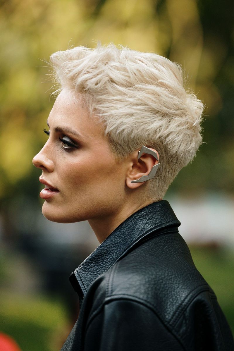 Undercut Pixie with Volume on Top