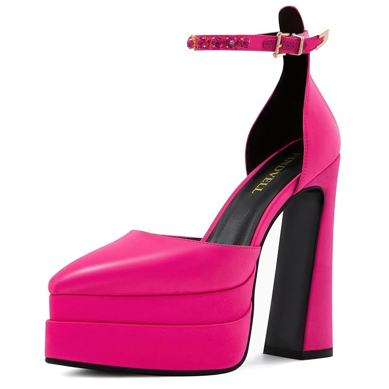 Platform Pumps With Zero Cushioning