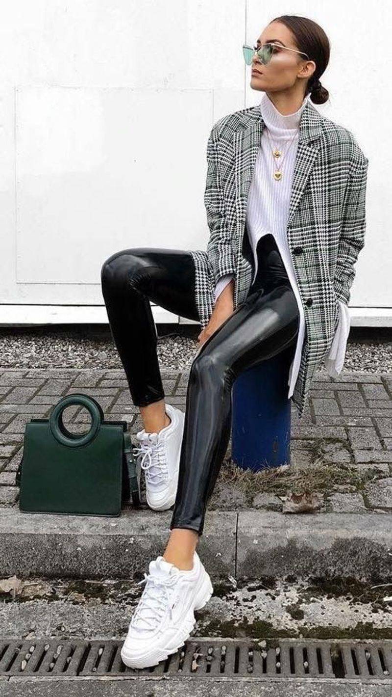 Wear: Trendy White Sneakers