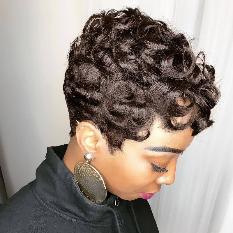 Pixie ricci stratificati