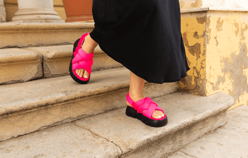 Sporty Platform Sandals