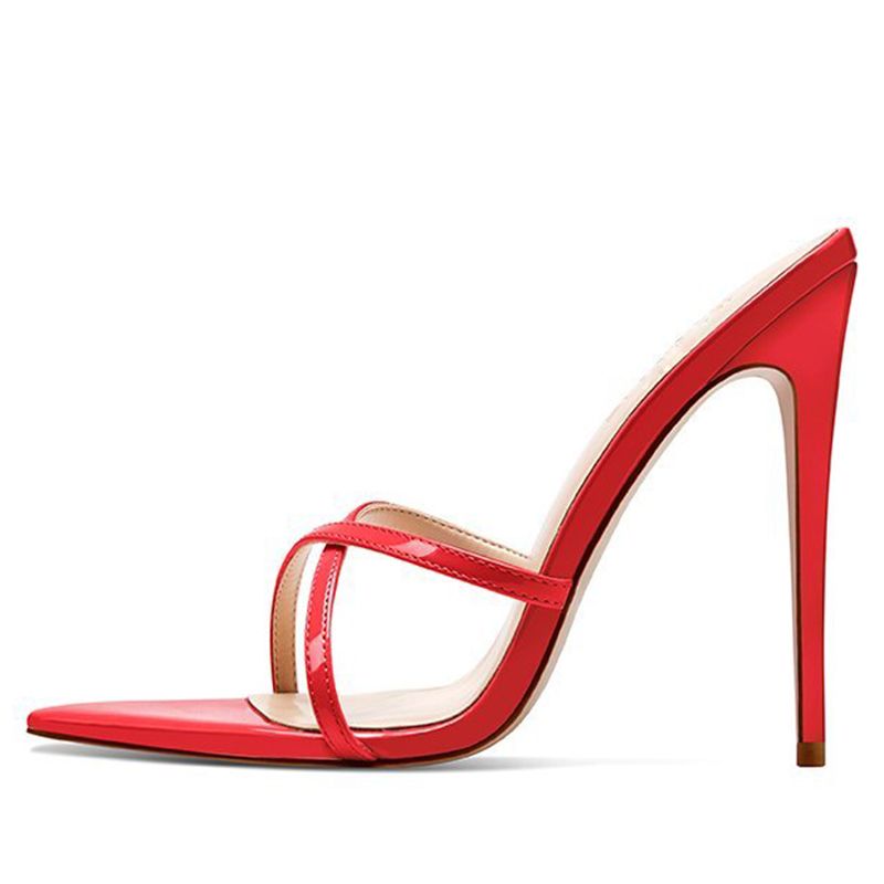 Ultra-Thin Stiletto Mules
