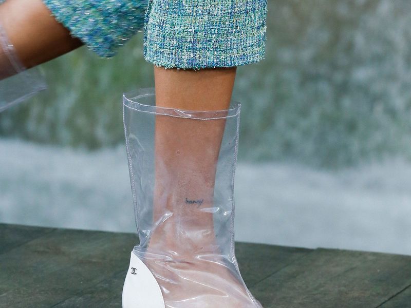 Plastic Jelly Heels