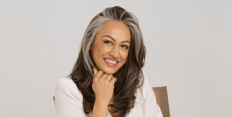 Glamorous Side-Swept Waves