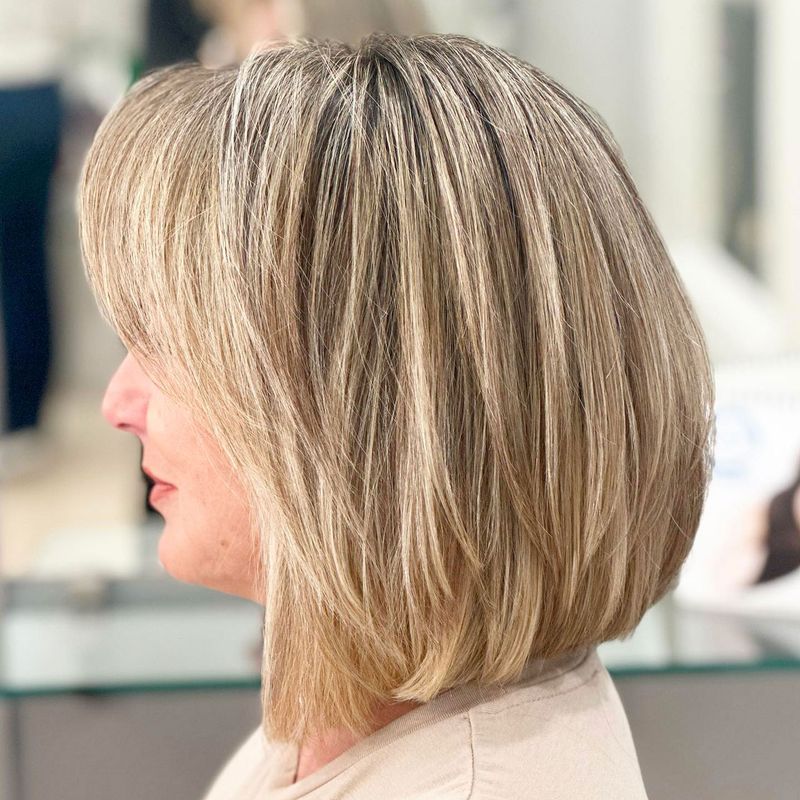 Voluminous Blunt Lob