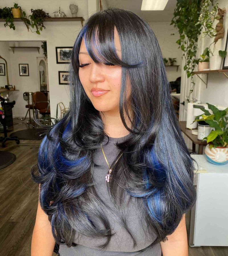 Soft Black with Blue Undertones