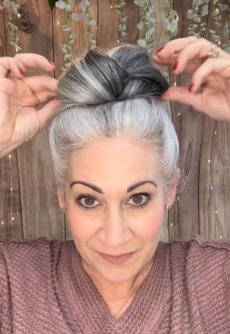 Glamorous Updo with Volume