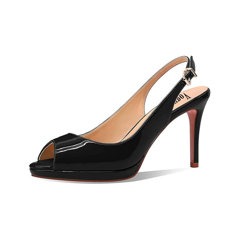 Peep-Toe Heels