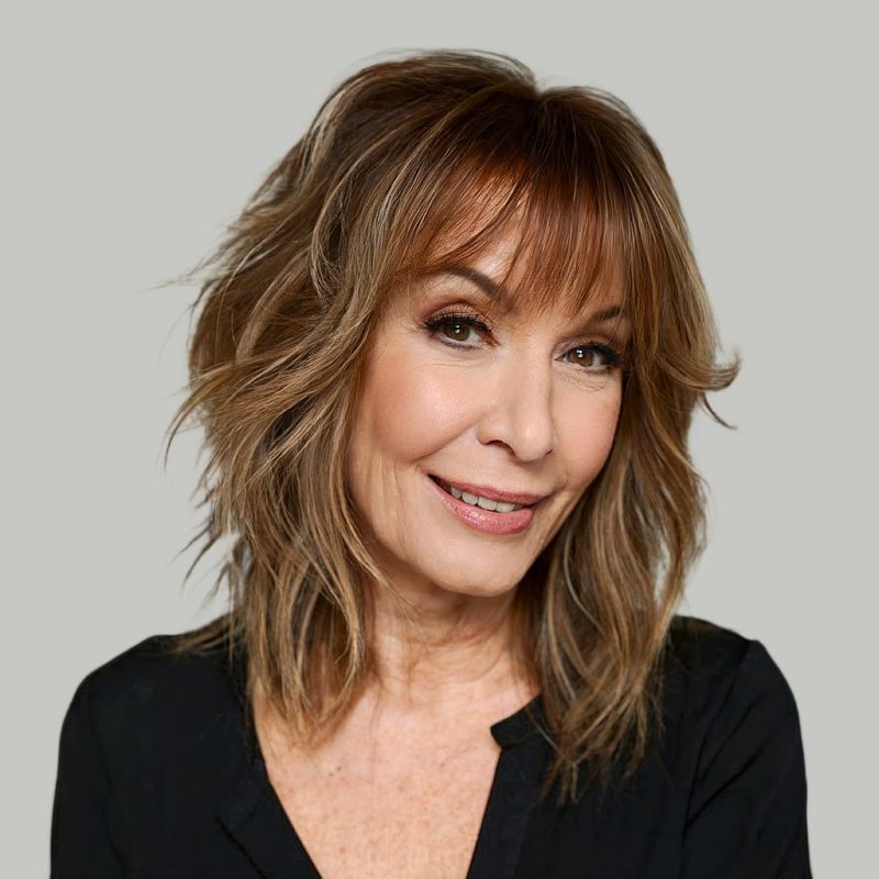 Pano com moldura facial