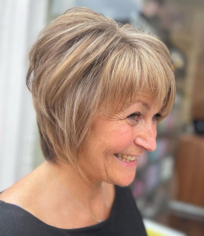 Textured Crop with Longer Crown