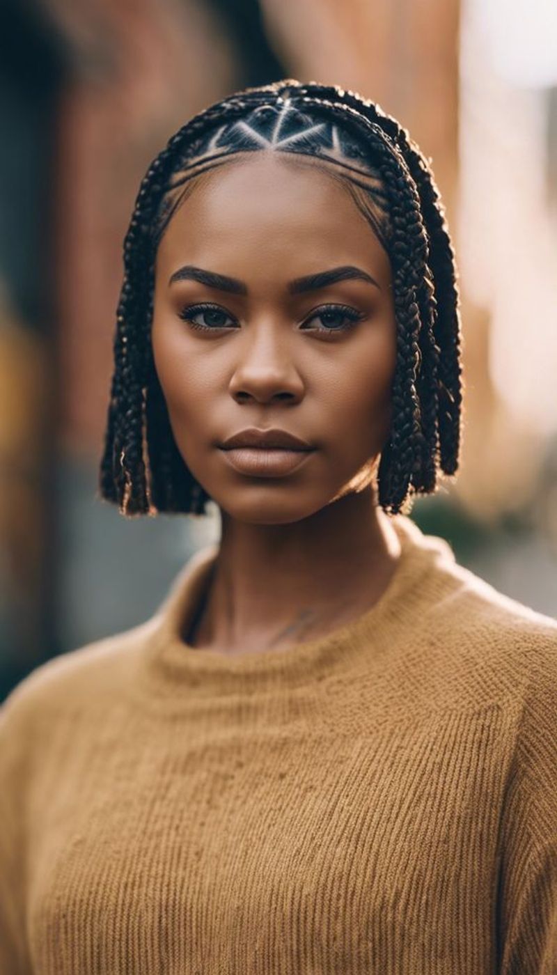 Bold Braided Bob