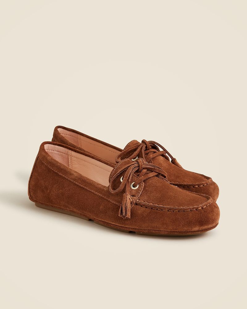 Suede Driving Moccasins
