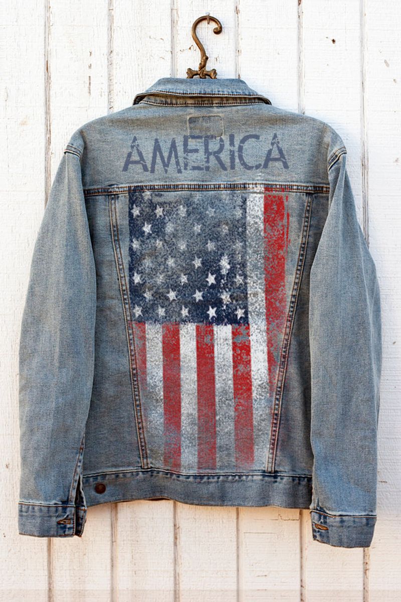 Patriotic Denim Jacket