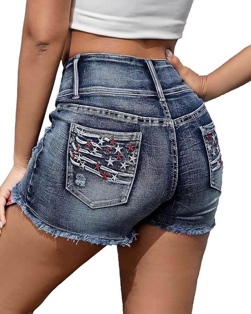 Vintage-Inspired High-Waisted Shorts