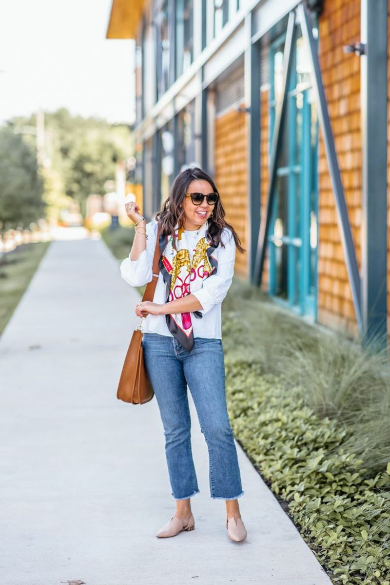 Vintage Scarf Styling