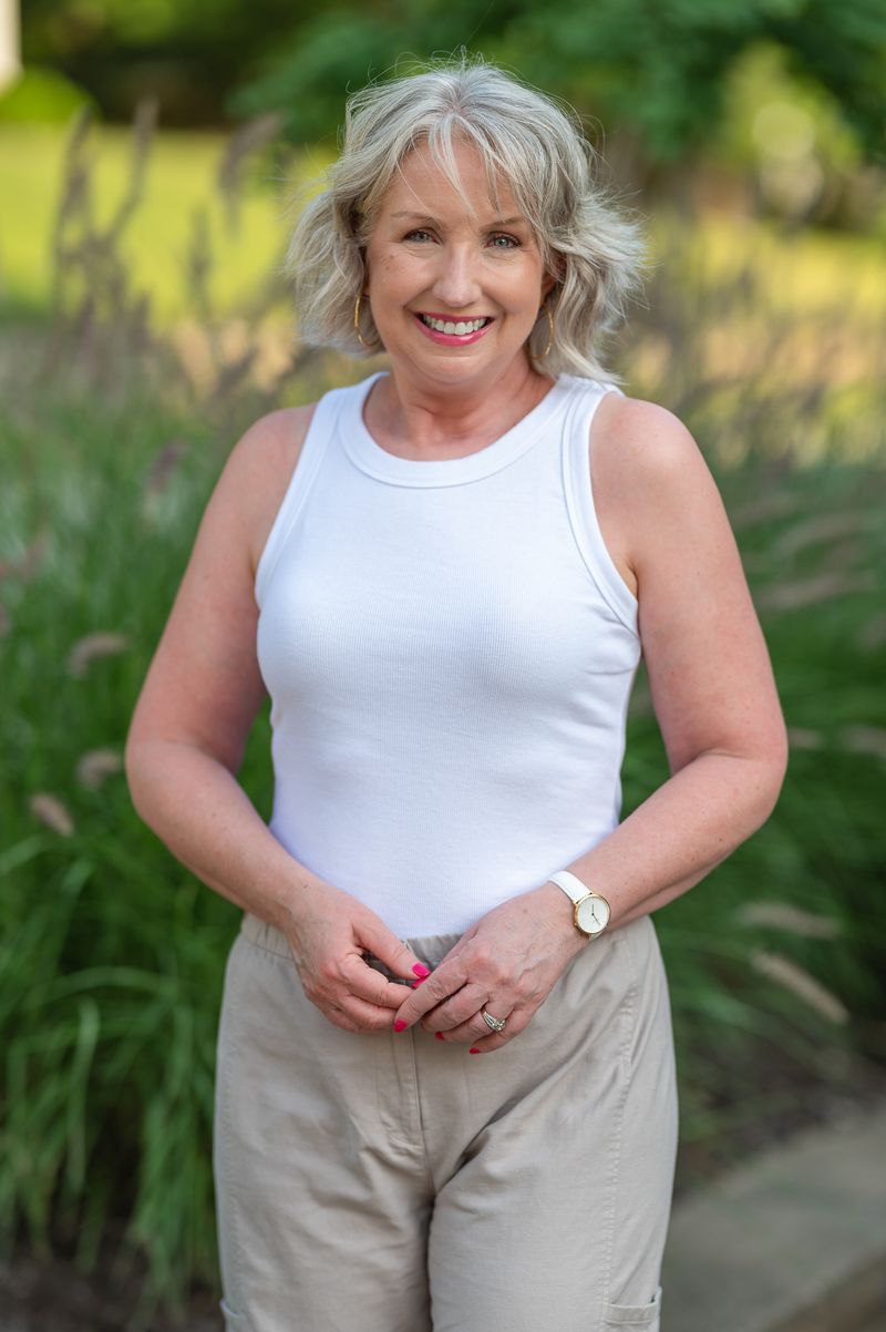 Crisp White Tank Top