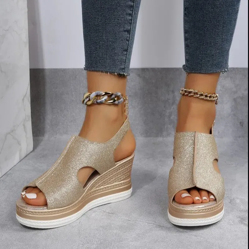 Cutout Sandals