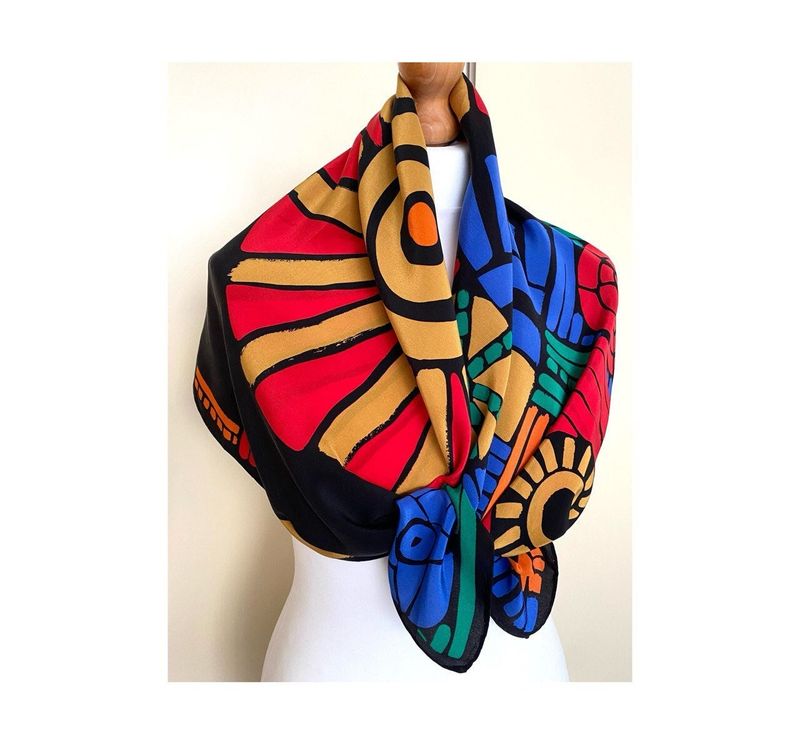 Silk Scarf Statement