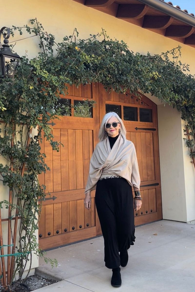 Lightweight Wool Shawl