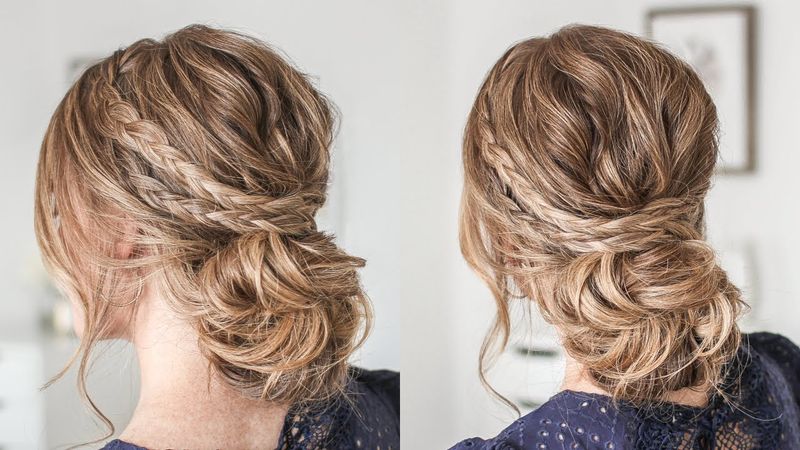Graceful Braided Bun