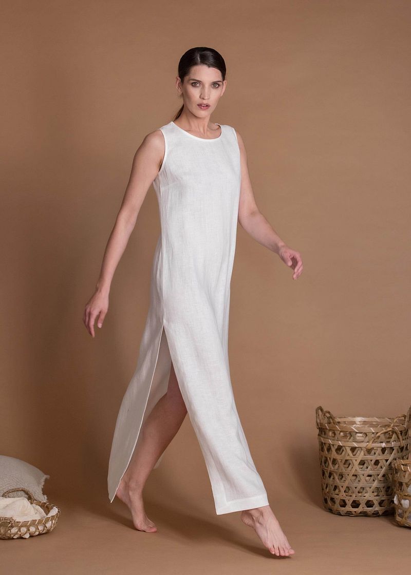 Linen Dress Lightness