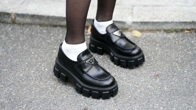 Chunky Loafers Over Ballet Flats