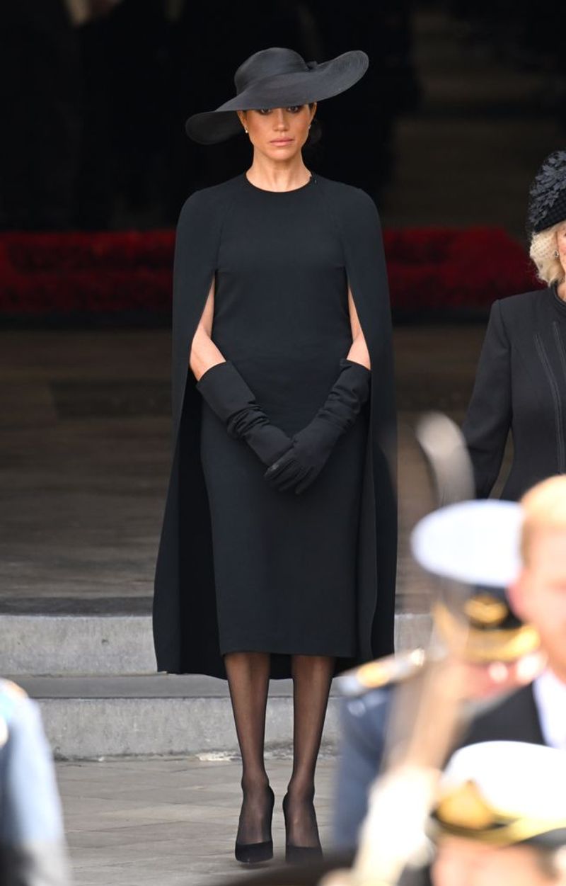 All-Black Funeral Attire