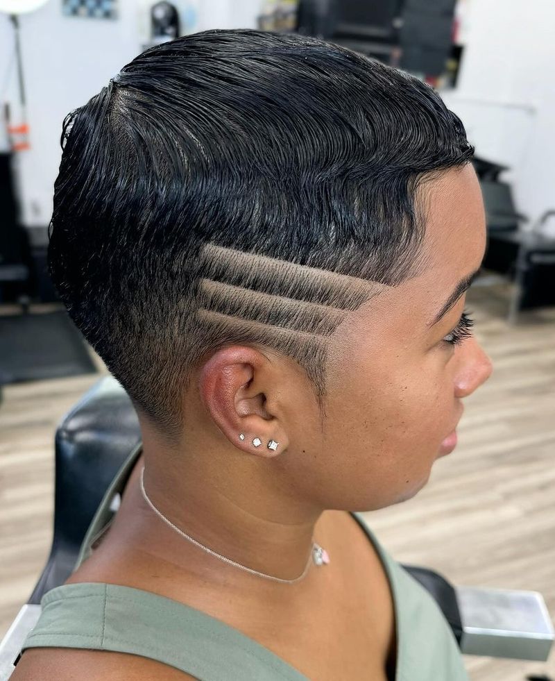 Faded Sides Pixie